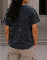 PLAIN BLACK ACID WASH