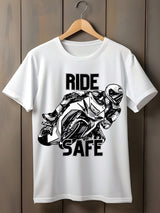 Ride Safe Biker Graphic T-Shirt