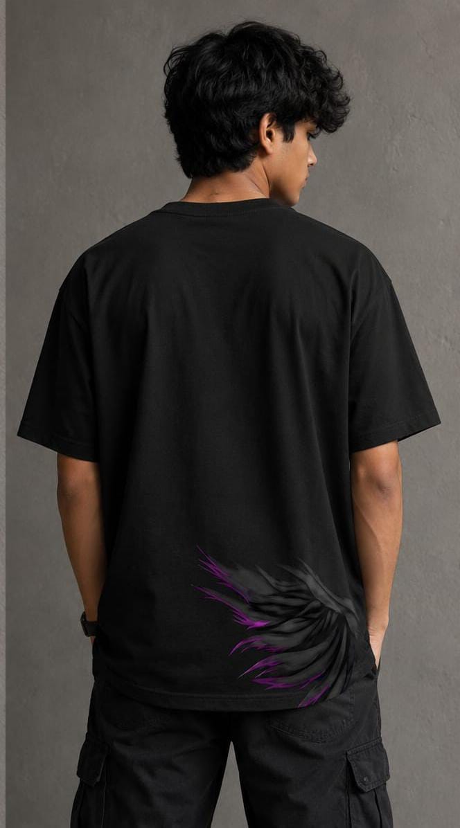 Shadow Wings – Minimal Streetwear Tee