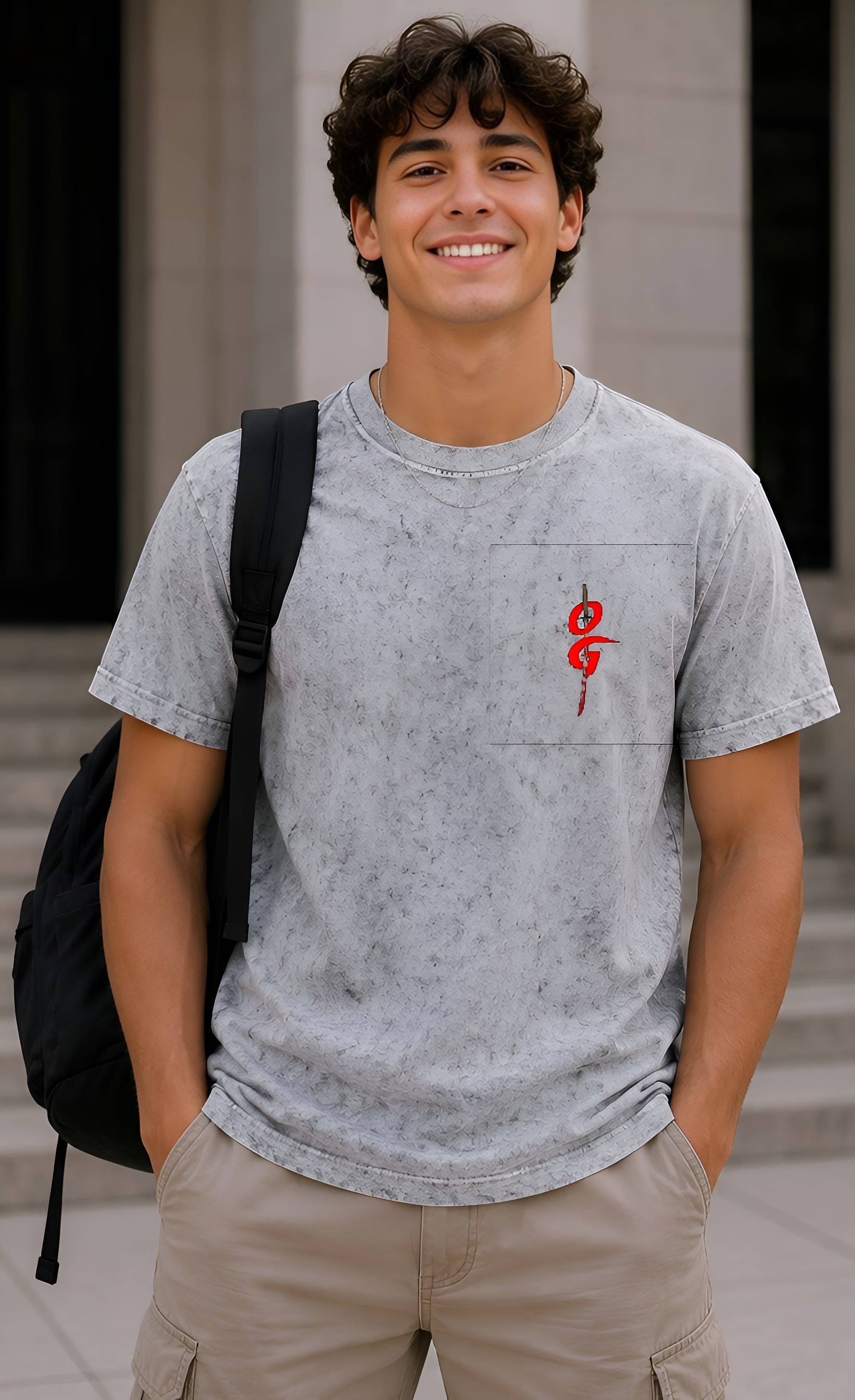 OG – Pawan Kalyan Oversized Acid Wash T-Shirt