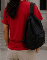 PLAIN RED OVERSIZED T-SHIRT