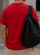 PLAIN RED OVERSIZED T-SHIRT