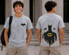 Batman Oversized Acid Wash T-Shirt