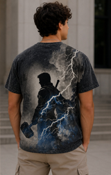 Thor Oversized Acid Wash T-Shirt